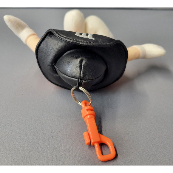 M&M's Orange Pirate Plush Keychain 9" Galerie Mars 2003 Stuffed Toy Collectible - Picture 10 of 16